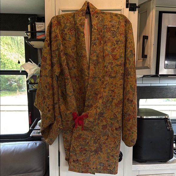 Handmade Jackets & Blazers - Handmade authentic Floral Kimono Jacket